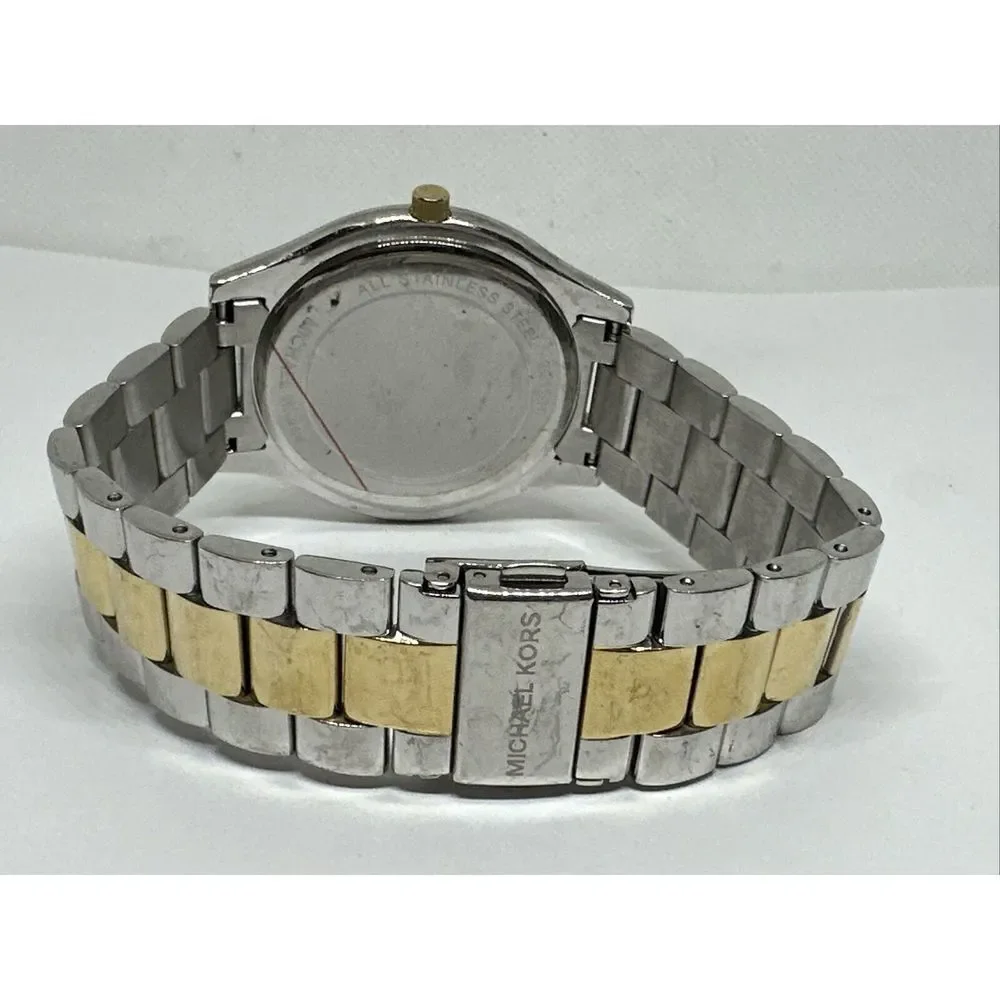 Michael Kors Slim Runway MK3479 Women's Stainless Steel Analog Dial Watch NUL47